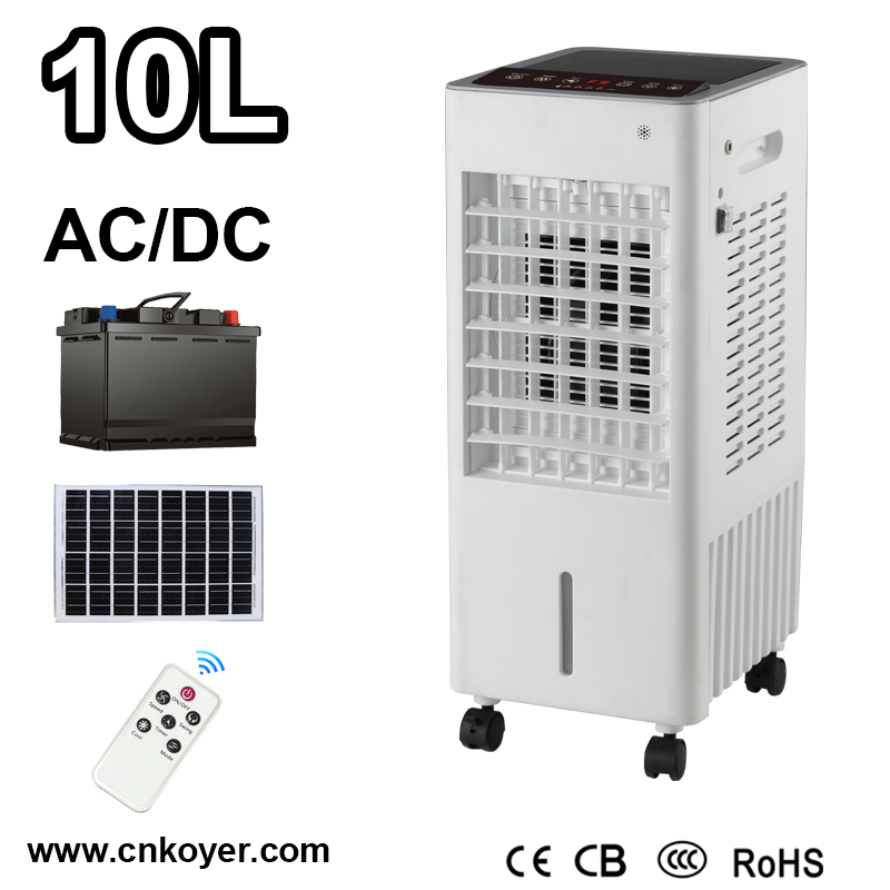 Waarom kiezen voor de efficiënte, elegante draagbare DC-luchtkoeler van Koyer?