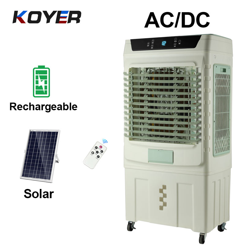 Afstandsbediening zonne-luchtkoeler ventilator